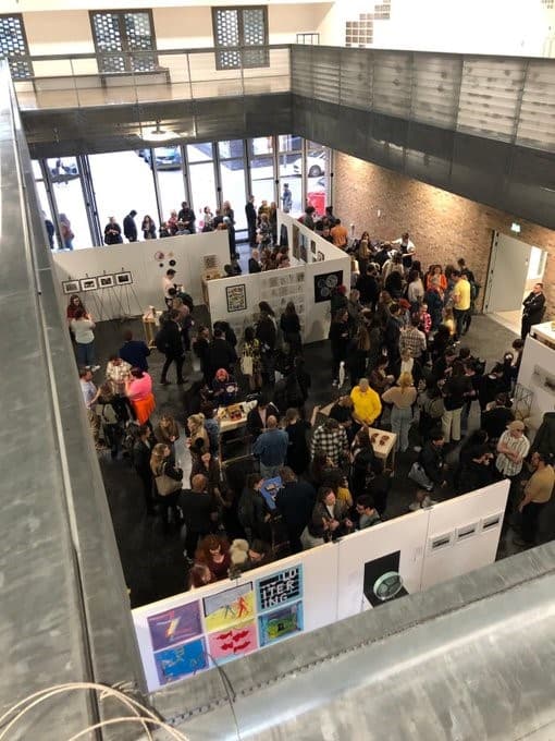 A major public exhibition at scale